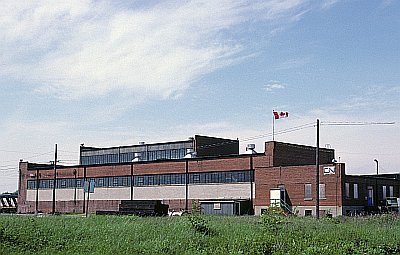 CN Fort Erie Diesel Shop - May 1989